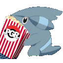 Gible Popcorn emoji