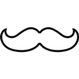 Mustache Fancy Sir White emoji