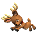 Bucking Reindeer emoji