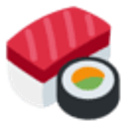 Sushi Scroll emoji