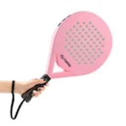Pink Padel Racket emoji