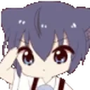 Catboysalute emoji