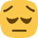 Pensivewobble emoji