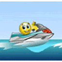 Speedboat emoji