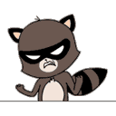 Raccoonsmash emoji