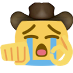 Sad Yeeting Cowboy emoji