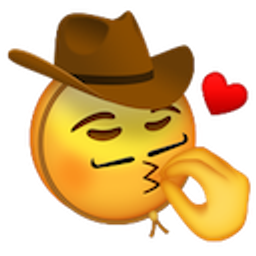 Cowboy Chefs Kiss emoji