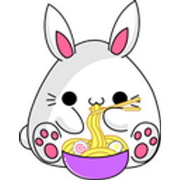 Noodle Bunny emoji
