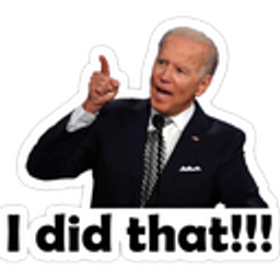 Biden Ididthat emoji