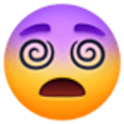 Dizzy Face emoji