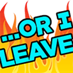 Or I Leave emoji