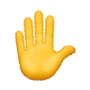 Wave Animated emoji