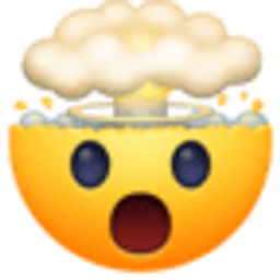Exploding Head emoji