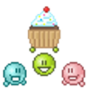 Cupcake Smileys emoji