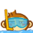 Monkey Snorkel emoji
