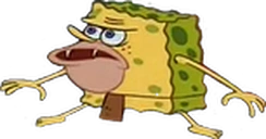 Spongebobcaveman emoji