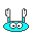 Bounce Cyan emoji