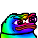 Pepe Weird Rainbow emoji