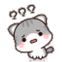 Kitty Confused emoji