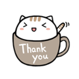 Thankscupcat emoji