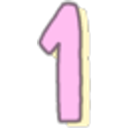 Number One Glow emoji