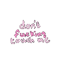 Dont Touch0 emoji