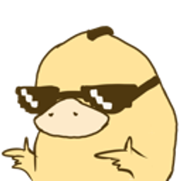 Psyduck Cool Sunglasses emoji