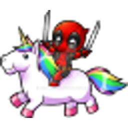 Deadpool Unicorn emoji