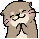 Otterhappy emoji