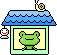 Frog House emoji