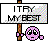 I Try My Best emoji