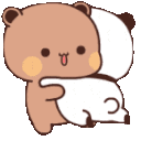 Bear Hug Pillow emoji