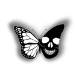 Bflyskull emoji