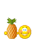 Pineapple Love emoji