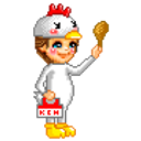 Chicken Suit emoji