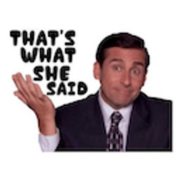 Thats What She Said emoji