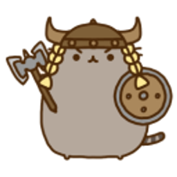 Pusheen Viking Cat emoji