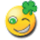 Irish Wink emoji