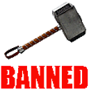 Thor Hammer Banned emoji