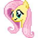 Fluttershy Wink emoji