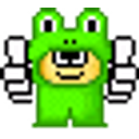 Frog Costume Thumbs Up emoji