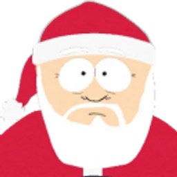 Santa South Park emoji