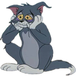 Depressed Tom emoji