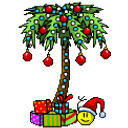 Xmas Palm Tree emoji