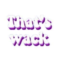 Thatswack emoji
