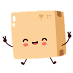 Happy Box Running emoji