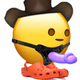 Orange Pegcrocs emoji
