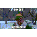 Elf Son Of A Nutcracker Buddy Christmas emoji