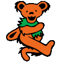 Grateful Dead Bear Orange emoji