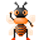 Bee Waving emoji